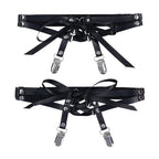 Sportsheets Laced Up Adjustable Garters – Comfort Fit 18 to 26 Inches Thigh Garters > Clothes > Hosiery > Garterbelt Sets