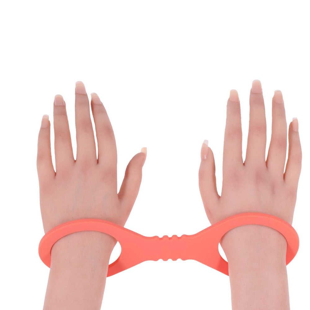 Peaches N Creame Silicone Cuffs (Orange) – Small Silicone Cuffs > Bondage Gear > Restraints
