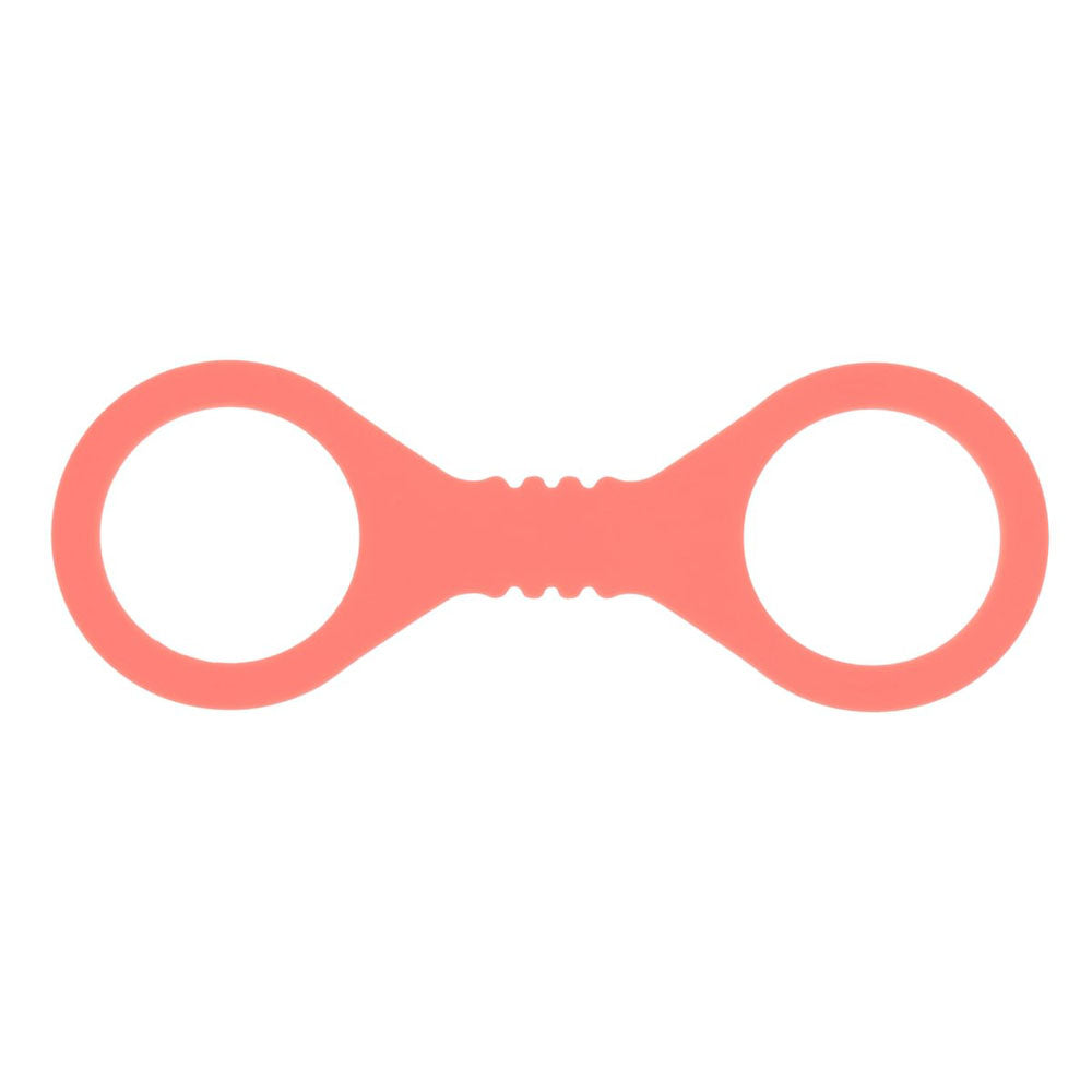 Peaches N Creame Silicone Cuffs (Orange) – Small Silicone Cuffs > Bondage Gear > Restraints