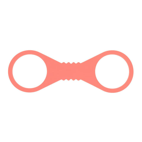 Peaches N Creame Silicone Cuffs (Orange) – Lightweight Restraints > Bondage Gear > Restraints