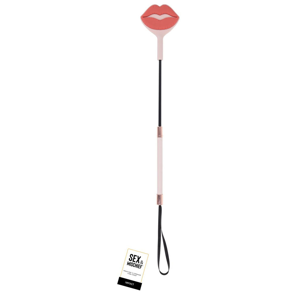 Peaches N Creame Kiss Crop (Peach) – Silicone Impact Crop Peach Whips & Paddles
