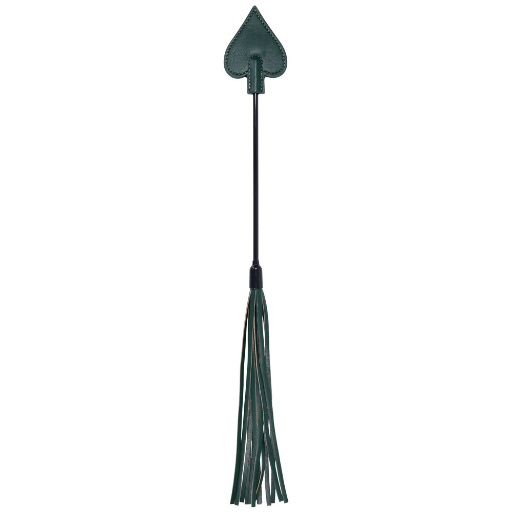 Indica Dual Impact Crop (Green) – Versatile Impact Toy > Bondage Gear > Crops