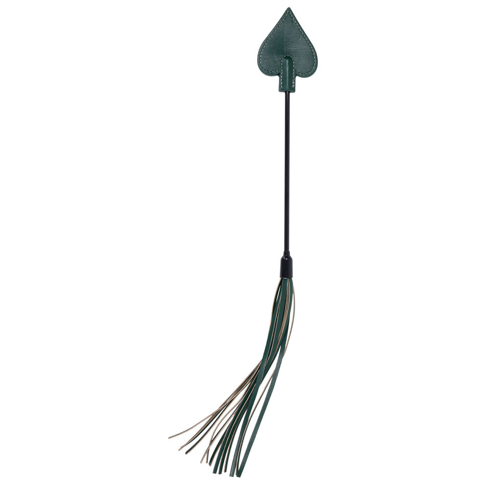 Indica Dual Impact Crop (Green) – Versatile Impact Toy > Bondage Gear > Crops