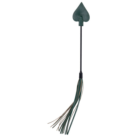 Indica Dual Impact Crop (Green) – Versatile Impact Toy > Bondage Gear > Crops