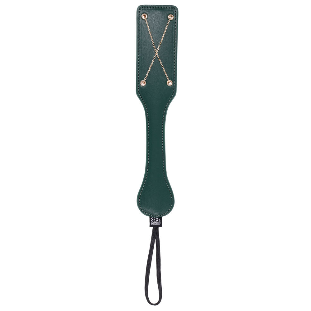 Indica Chain Impressions Paddle (Green) – Luxury Paddle > Bondage Gear > Paddles