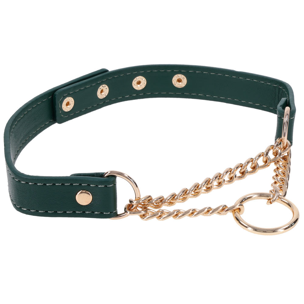 Indica Day Collar (Green) – Adjustable Faux Leather Collar > Bondage Gear > Collars & Leashes