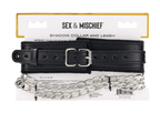 Shadow Collar and Leash – Faux Leather Collar and Leash Set > Bondage Gear > Collars & Leashes