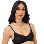Shadow Day Collar – Faux Leather Collar with Silver Hardware > Bondage Gear > Collars & Leashes