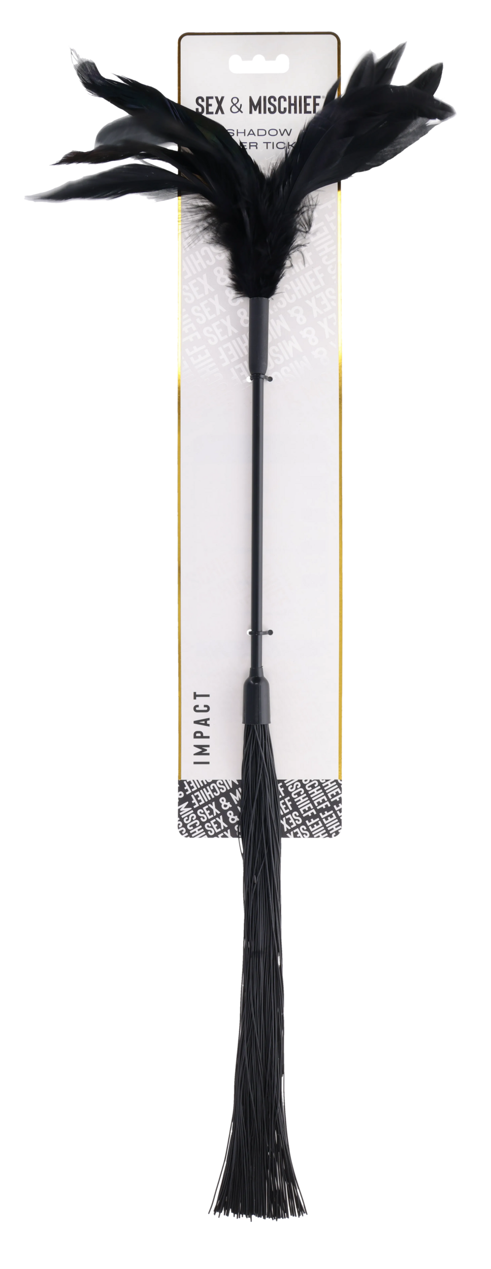 Shadow Feather Tickler – Feather and Silicone Teaser Accessory > Bondage Gear > Ticklers