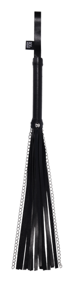 Shadow Chain Flogger – Faux Leather and Chain Impact Toy > Bondage Gear > Whips & Floggers