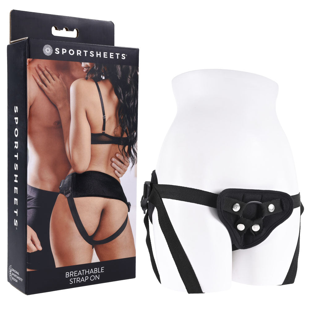 Sportsheets Breathable Strap On Adjustable Strap-On Harness > Dildos > Strap On Harnesses