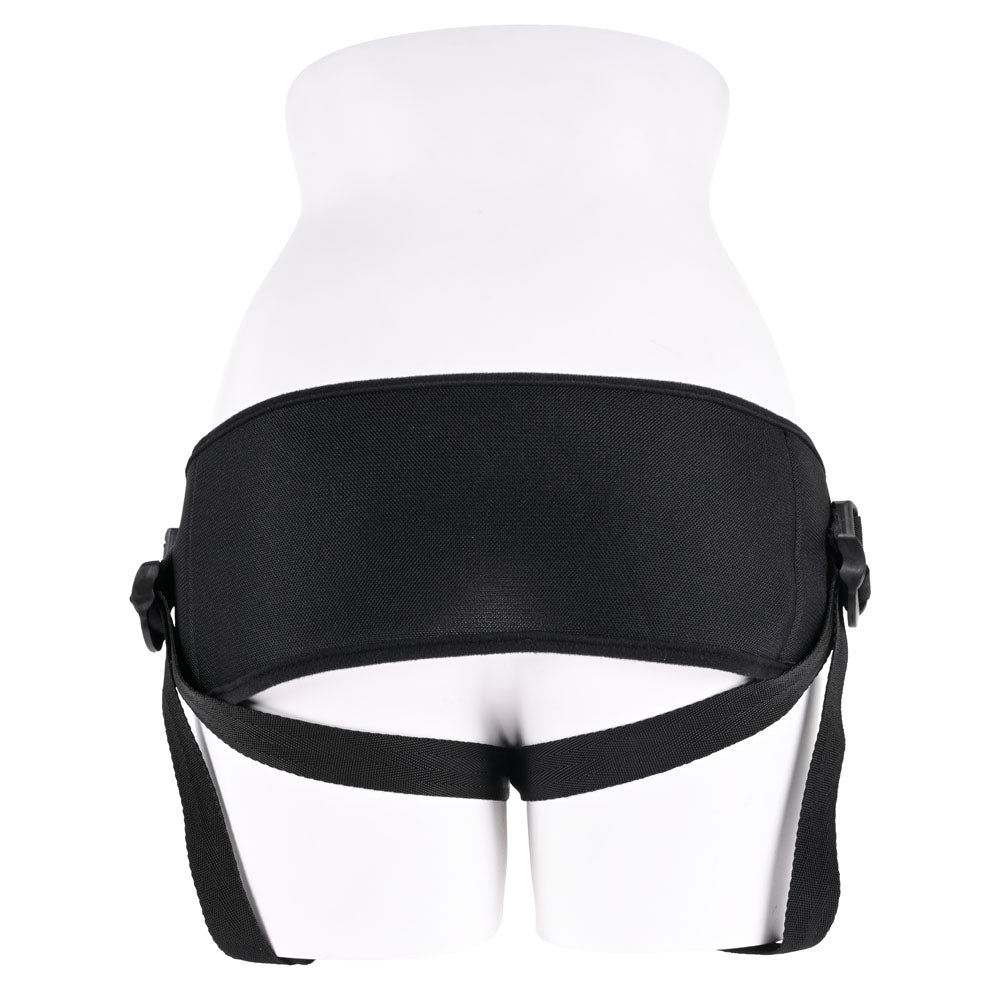 Sportsheets Breathable Strap On Adjustable Strap-On Harness with Interchangeable O-Ring and No Probe Included - Lightweight, Mesh Fabric, Fits Up to 152 cm (60 Inches) Waist Harnesses & Strap-Ons