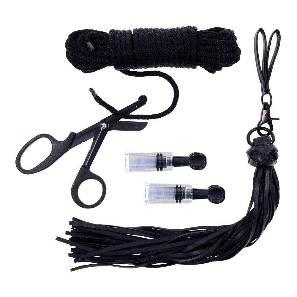 Sportsheets Tied and Twisted Bondage Kit for BDSM Adventures Restraints