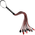 Sportsheets Saffron Braided Flogger – Faux Leather Impact Toy > Bondage Gear > Whips & Floggers