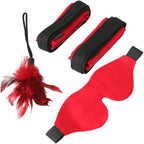 Sexy Submissive Bondage Kit – Adjustable Wrist and Ankle Restraints Bondage Set > Bondage Gear > Bondage Kits