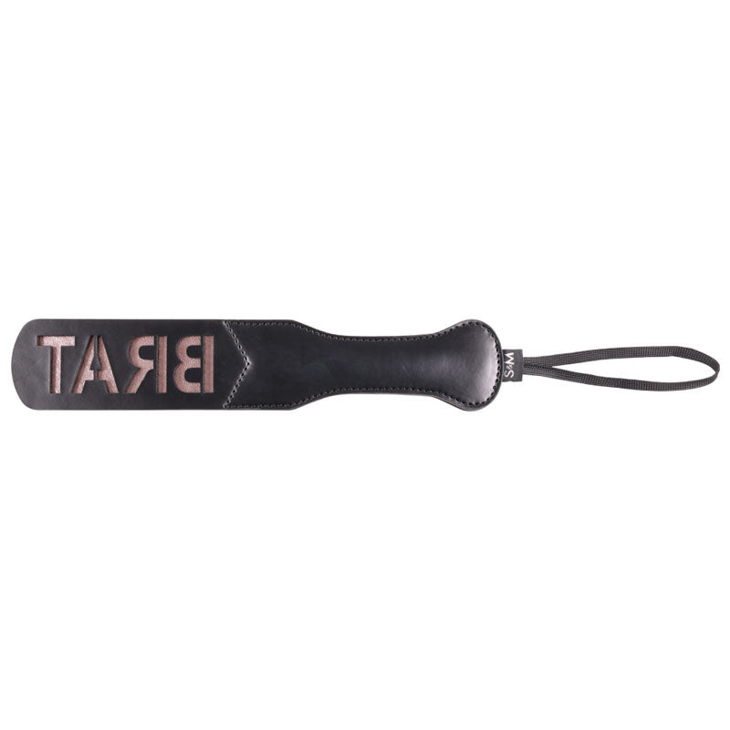 Sex & Mischief Brat Paddle 10.1 cm with Thuddy Impact Whips & Paddles