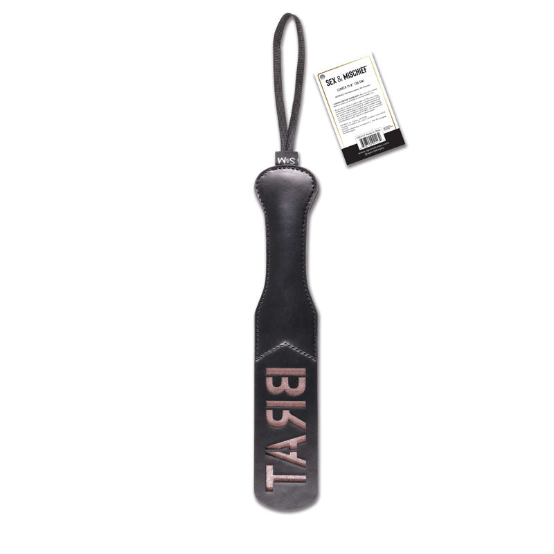 Sex & Mischief Brat Paddle 10.1 cm with Thuddy Impact > Bondage Gear > Paddles