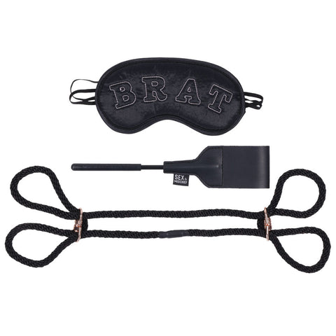 Sex and Mischief Knotty Brat Kit for Playful Exploration and Adventure Restraints