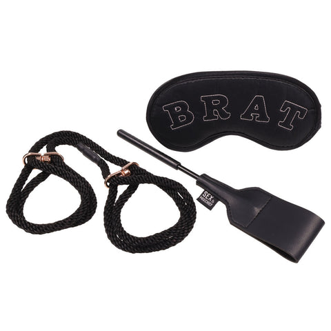 Sex and Mischief Knotty Brat Kit for Playful Exploration and Adventure Restraints