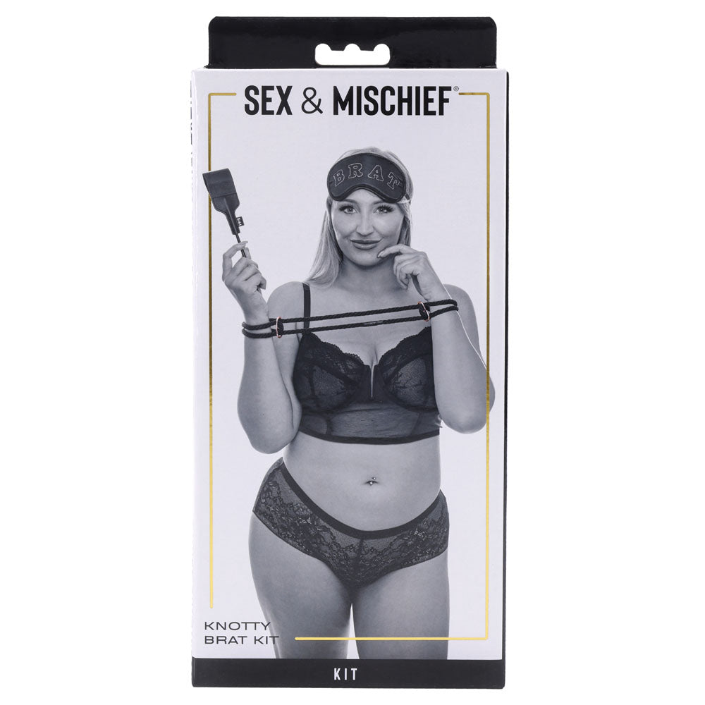 Sex and Mischief Knotty Brat Kit for Playful Exploration and Adventure Restraints