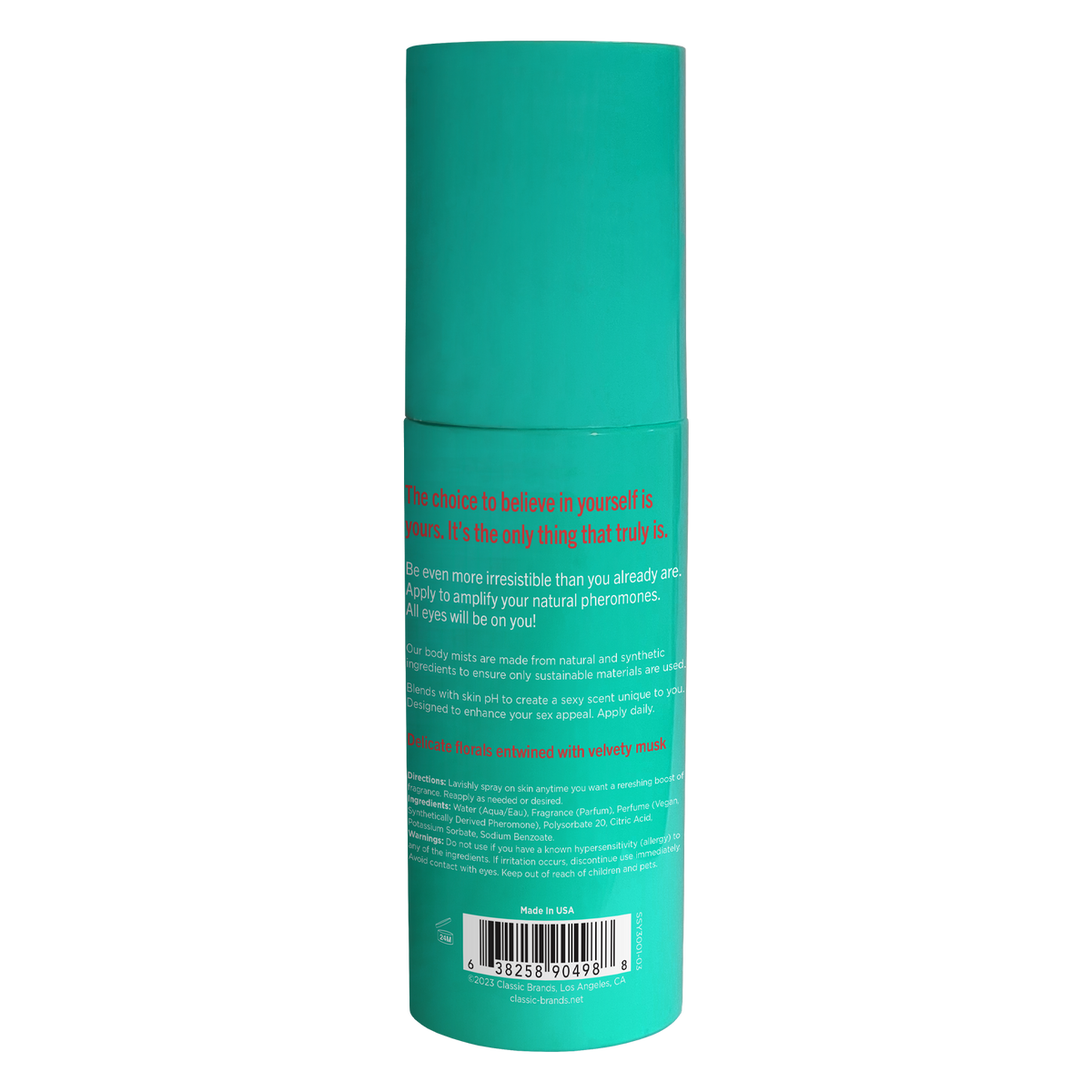 Yours Truly Pheromone Body Mist 3.35 Oz Floral Musk Scent > Essentials > Aphrodisiacs