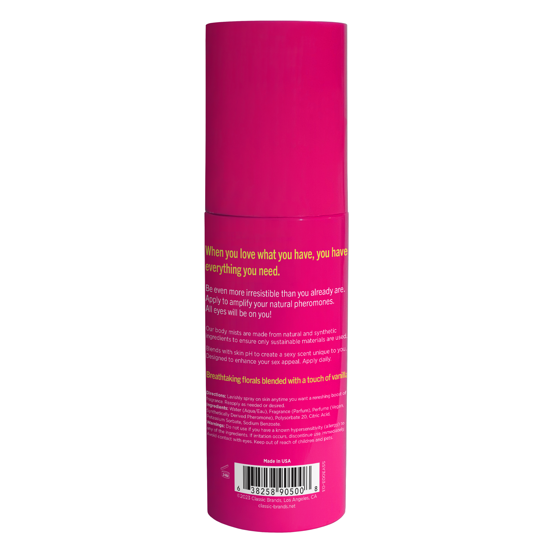 Love All of Me Pheromone Fragrance Mist 3.35 Oz Secondary image