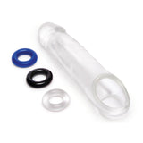 Size Up 1 Inch See-Thru Penis Extender with Ball Loop
