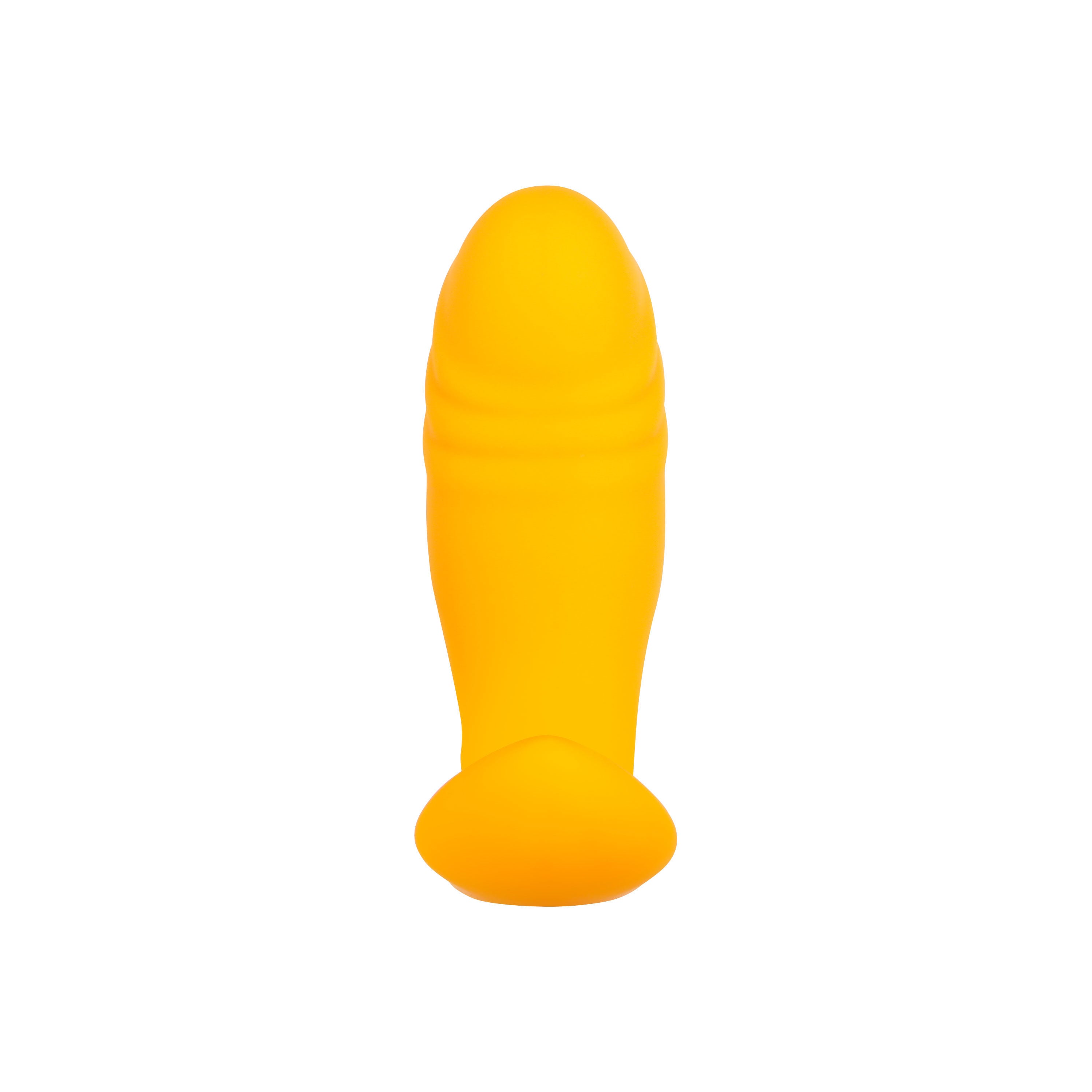 Creamsicle (Retro Orange) – Smooth Silicone Remote-Controlled Vibrator > Anal Range > Vibrating Butt Plugs