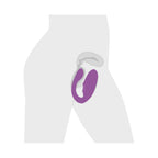 Inmi 7X Pulse Pro Purple Pulsing Clit Stim Vibe with Remote > Sex Toys For Ladies > G-Spot Vibrators