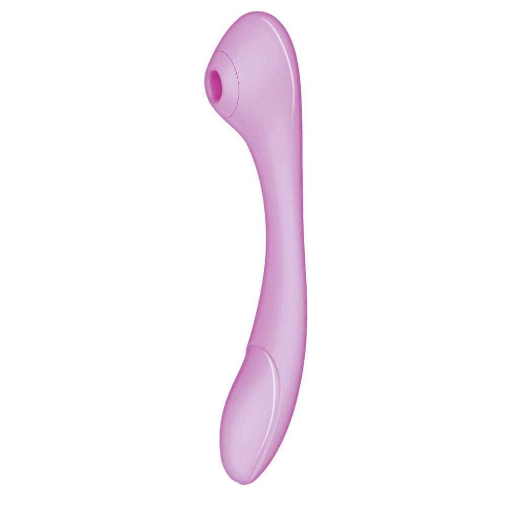Blaze Bendable Suction Massager Lavender Wireless Vibrator Purple Suction Stimulator