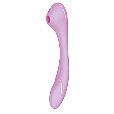 Blaze Bendable Suction Massager Lavender Wireless Vibrator Purple Suction Stimulator