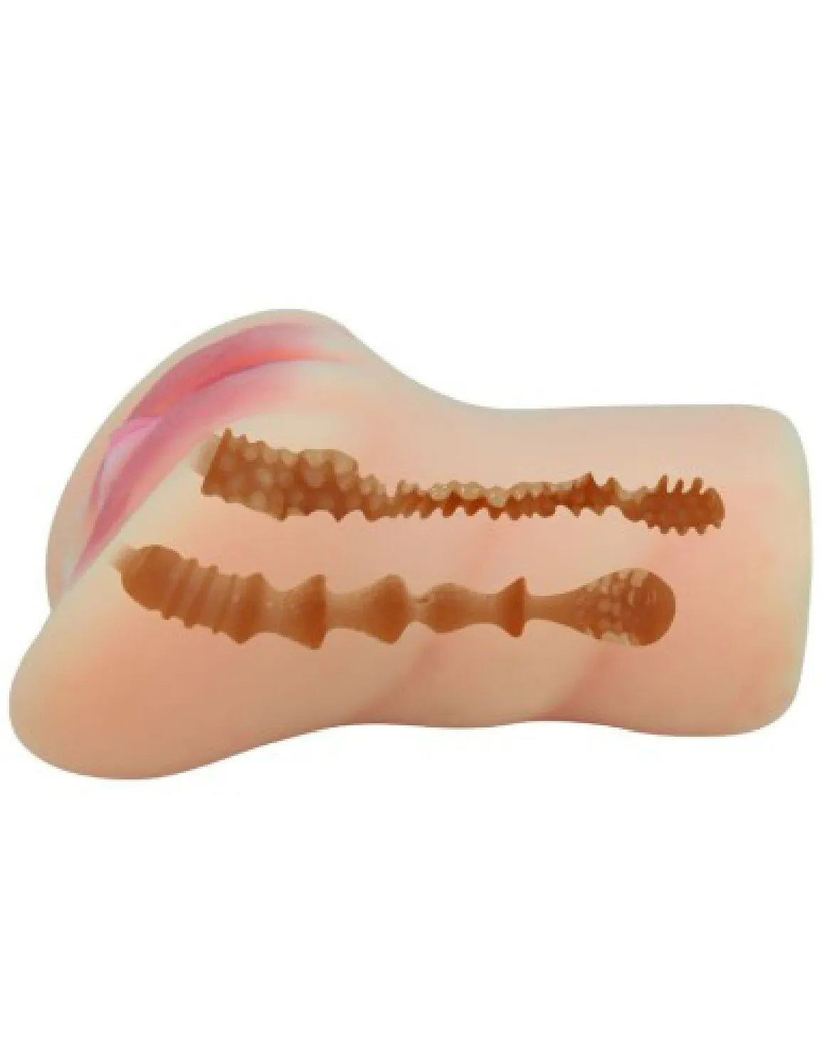 Caroline Realistic Thick Ribbed Sleeve Masturbator > Sex Toys For Men > Masturbators > Manual