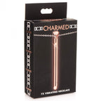 Rose Gold Vibrating Necklace with 7 Vibration Patterns > Vibrators > Mini Vibrators