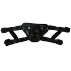 Nasstoys Harness the Revolution Black Adjustable Couples Harness with Suction Cup Dongs > Dildos > Strap On Harnesses