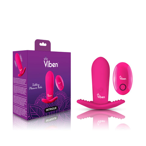 Intrigue Strapless Insertable Butterfly Panty Vibrator Pink Panty Vibrators