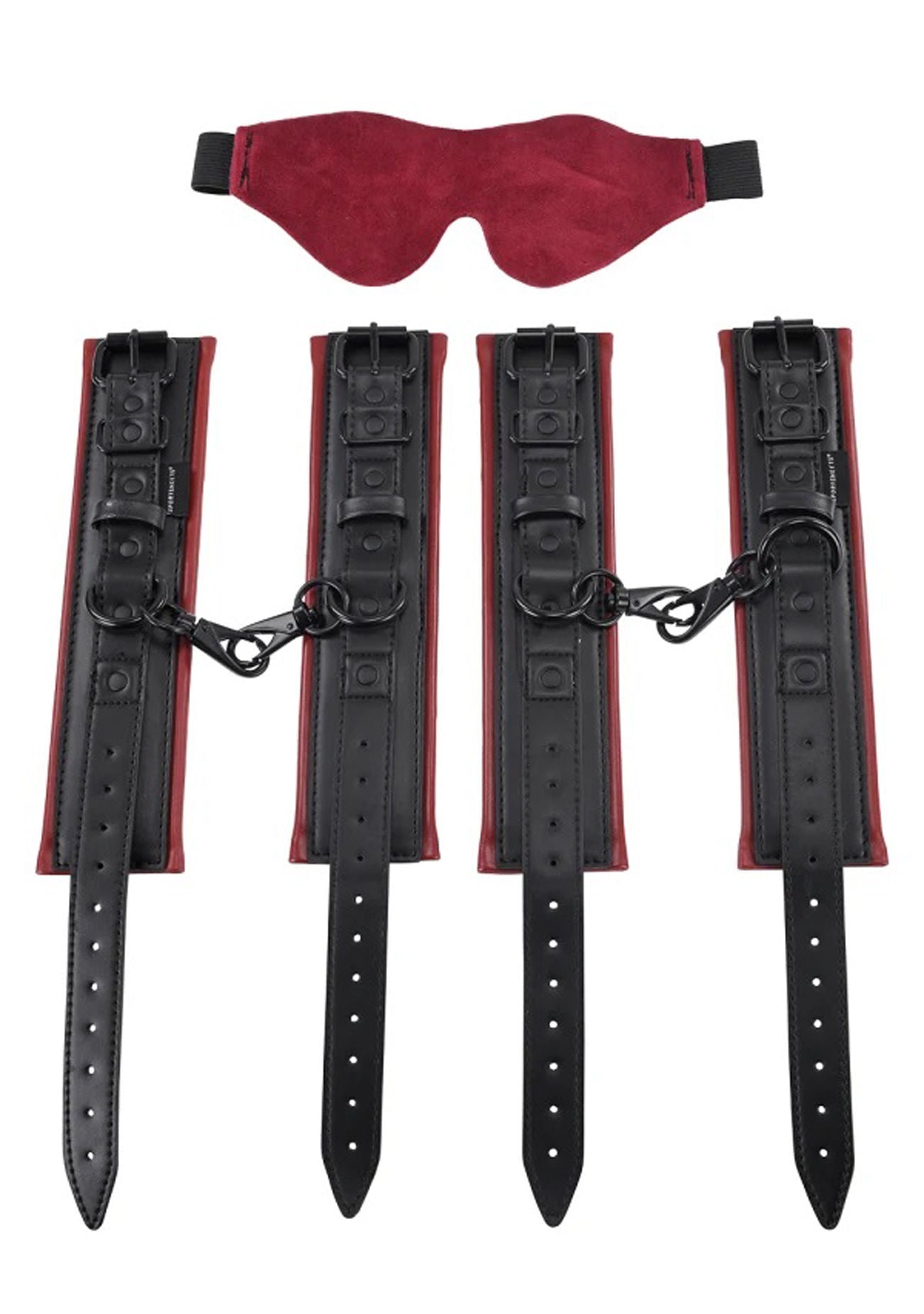 Saffron Under The Bed Restraint System With Adjustable Cuffs > Bondage Gear > Bed Restraints