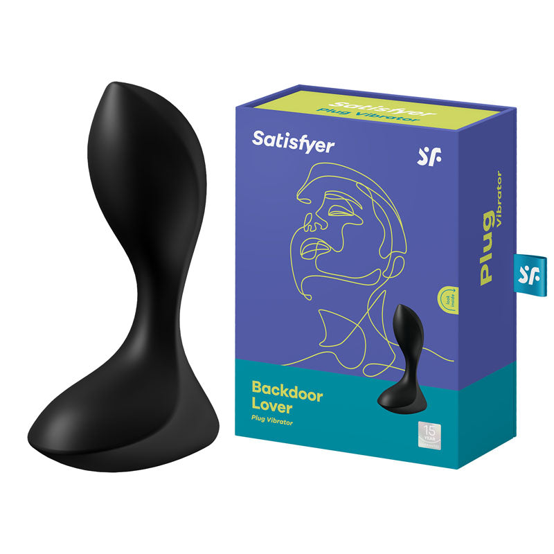 Satisfyer Backdoor Lover – Elegant Anal Plug > Anal Range > Vibrating Butt Plugs
