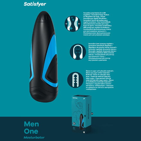 Satisfyer Men One - Male Masturbator > Sex Toys For Men > Masturbators > Vibrating