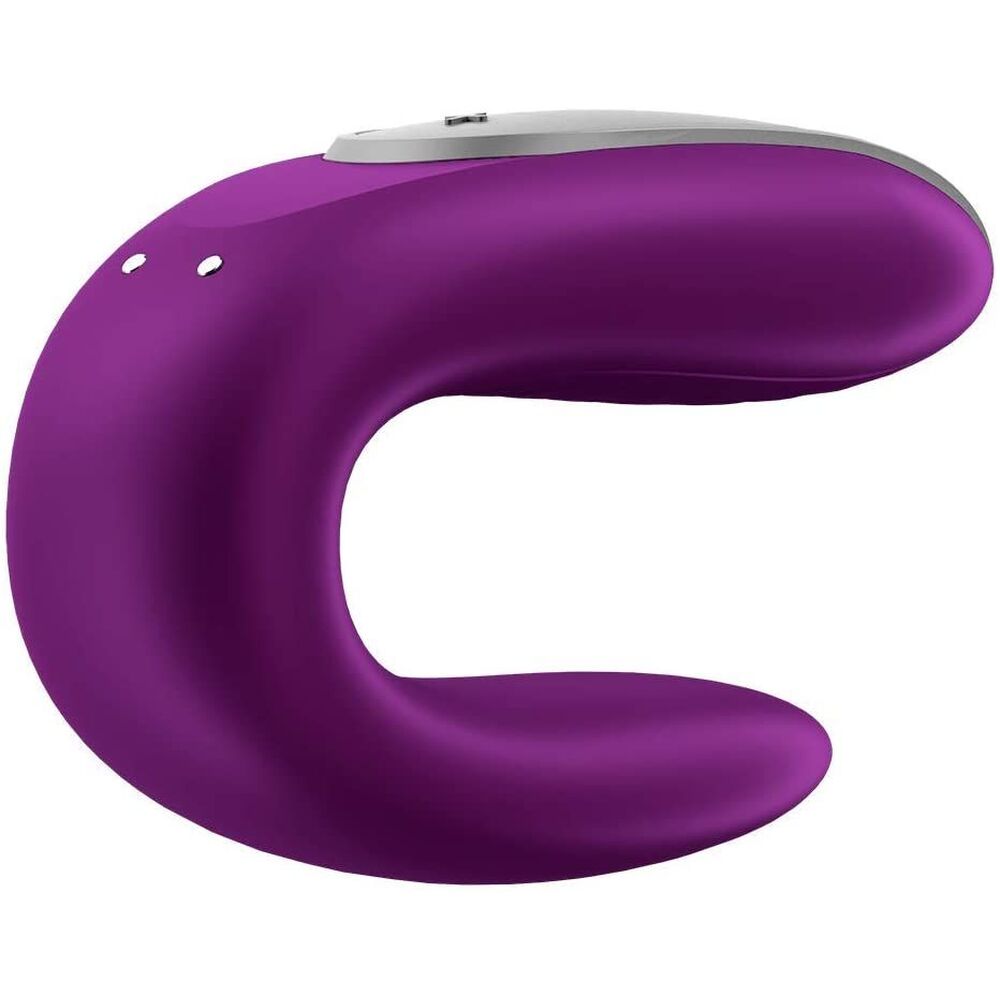 Satisfyer Partner Double Fun App Enabled Rechargeable U-Shaped Couples Vibrator > Sex Toys > Remote Control Toys