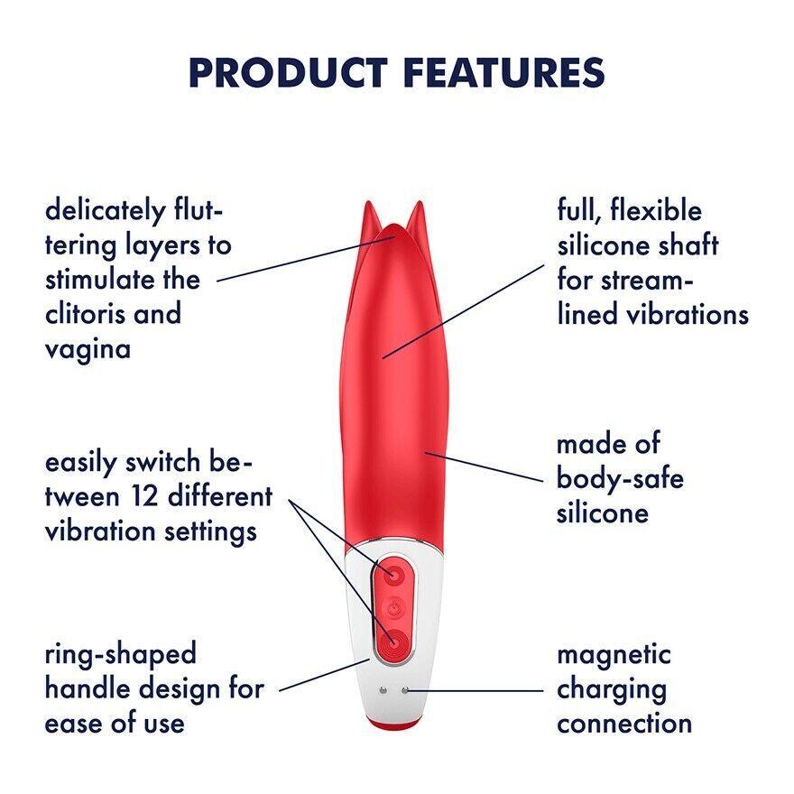 Satisfyer Power Flower – Clitoral Vibrator > Sex Toys For Ladies > Clitoral Vibrators and Stimulators