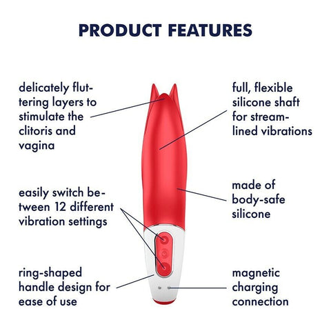 Satisfyer Power Flower – Clitoral Vibrator > Sex Toys For Ladies > Clitoral Vibrators and Stimulators