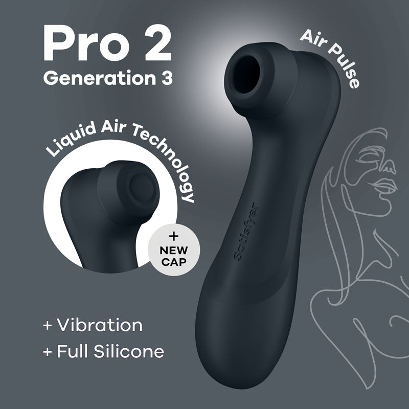 Satisfyer Pro 2 Gen 3 Standard – Black