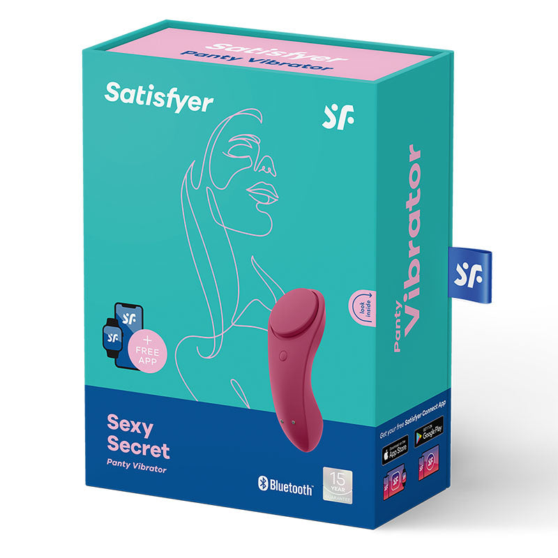 Satisfyer Sexy Secret App Controlled Panty Vibrator > Sex Toys For Ladies > Panty Vibes