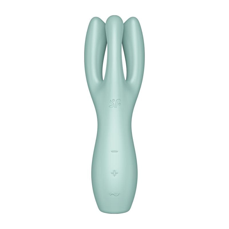 Satisfyer Threesome 3 Lay-On Vibrator Green