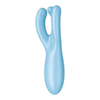 Satisfyer Threesome 4 Connect App Lay-On Vibrator Blue