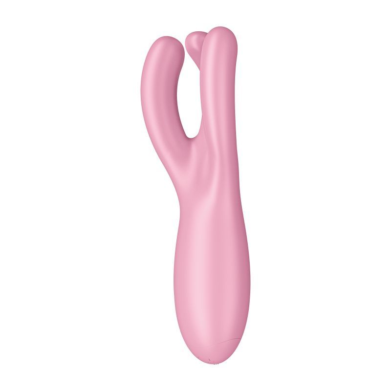 Satisfyer Threesome 4 Connect – App-Controlled Flexible Clitoral and Labia Vibrator > Sex Toys > Couples Toys