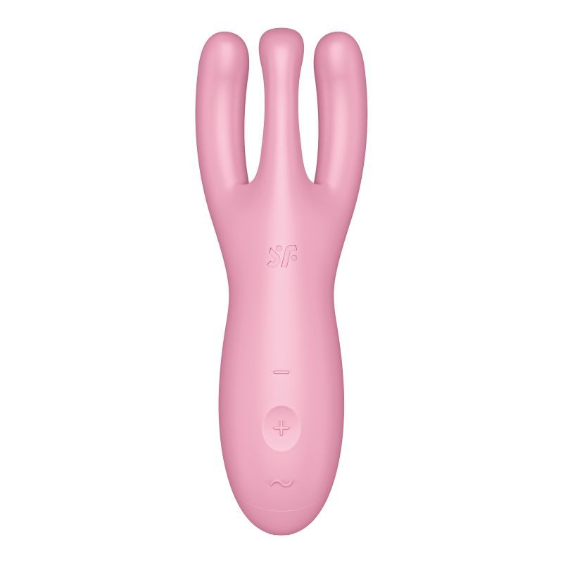 Satisfyer Threesome 4 Connect – App-Controlled Flexible Clitoral and Labia Vibrator > Sex Toys > Couples Toys