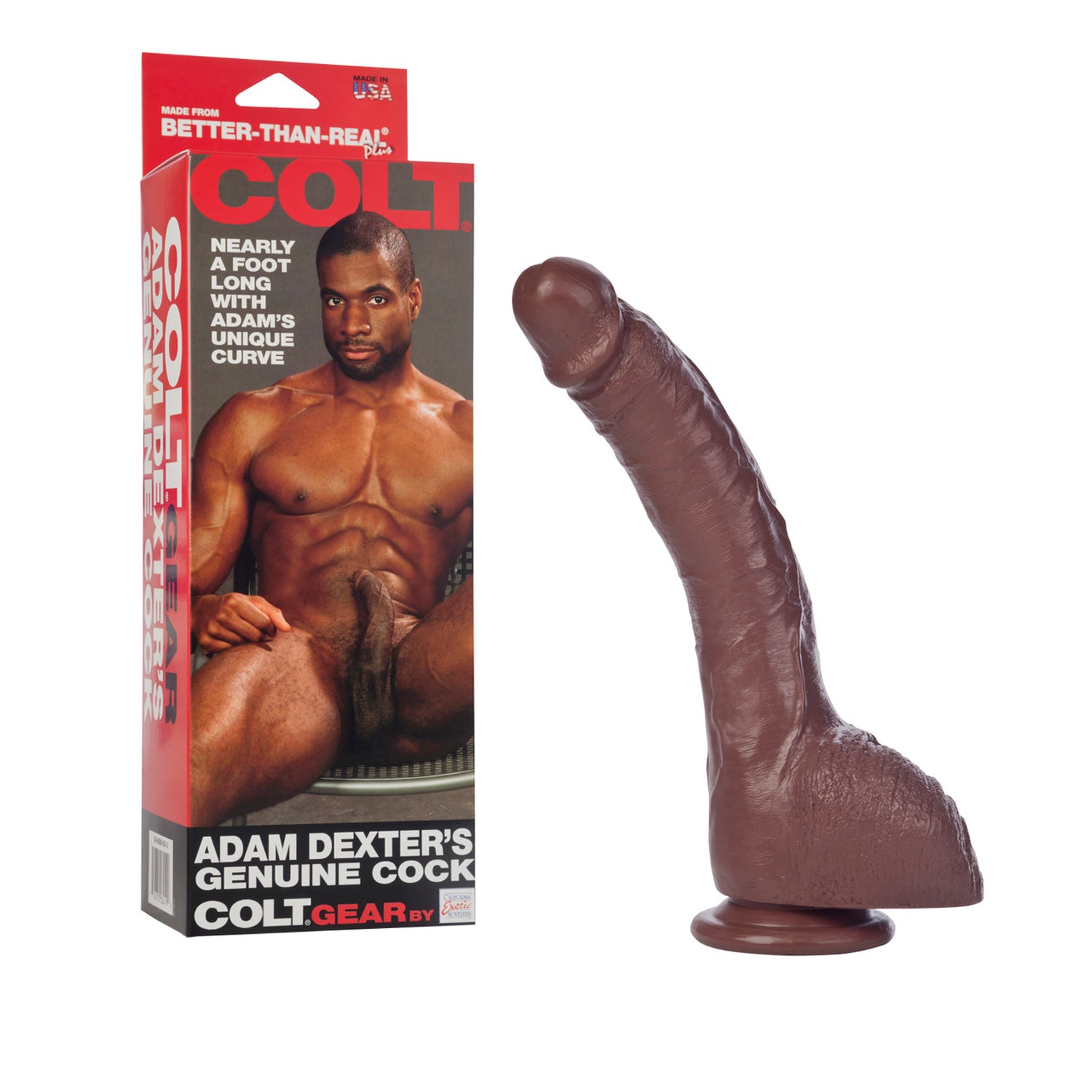COLT Adam Dexters Realistic Cock Dildo Dongs Celebrity
