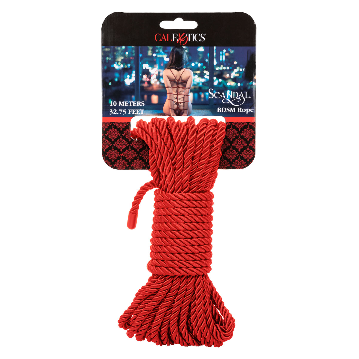 Scandal Red BDSM Rope 32.75ft Shibari Bondage Rope Toy > Bondage Gear > Rope