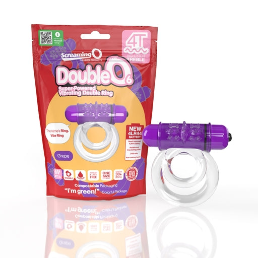 Double O 6 Vibrating Ring – Powerful 4T Motor and Secure Dual Rings > Cock Ring > Vibrating